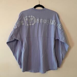 Disney Lavender Purple Spirit Jersey Sparkle Walt Disney World Women's size XS